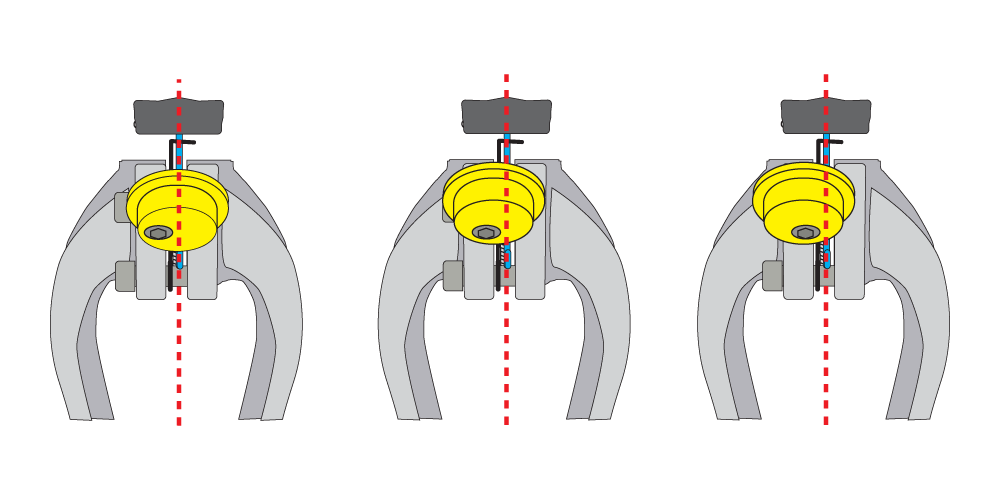 Front Spring Stopper Upper（フロントスプリングストッパーアッパー）の調整1