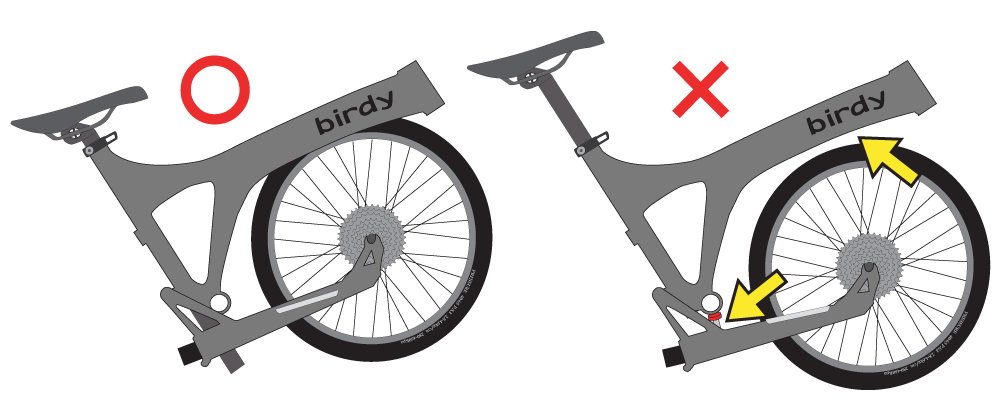 Ｂｉｒｄｙ下側のストッパーボルト