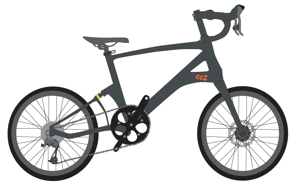 だいたい自転車の形になってきましたね。あともう少しです