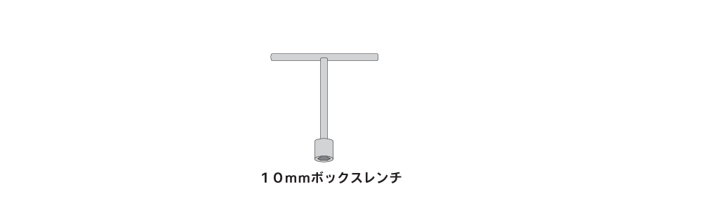 ハンドルレバーアップグレードキットへの換装に必要な工具
