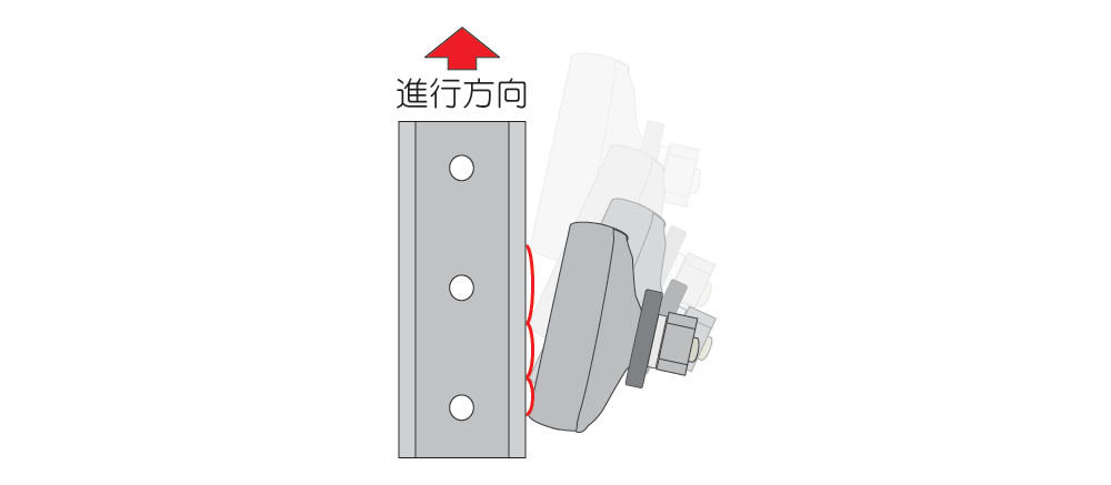 ママチャリの前ブレーキからキーキーと言う音が出てしまう理由2